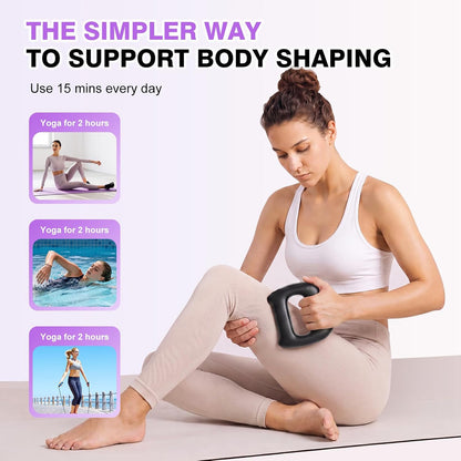 Vibrating Hands-Free Fascia Massager